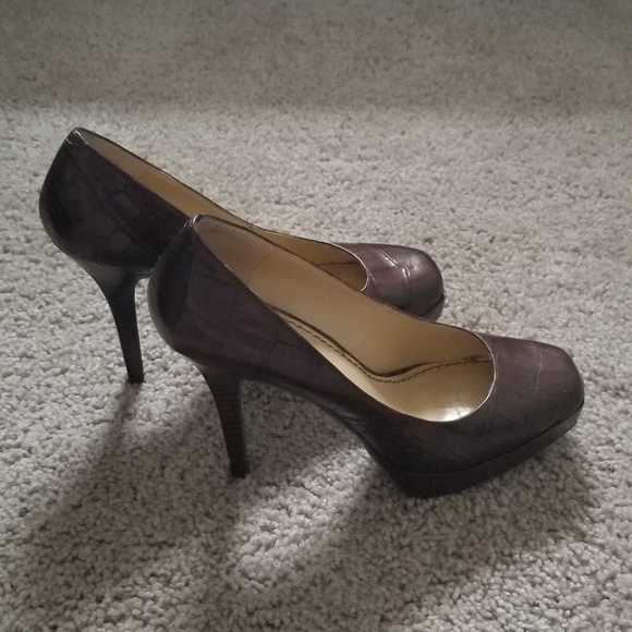 Nine west brown heels - Picture 2 of 2